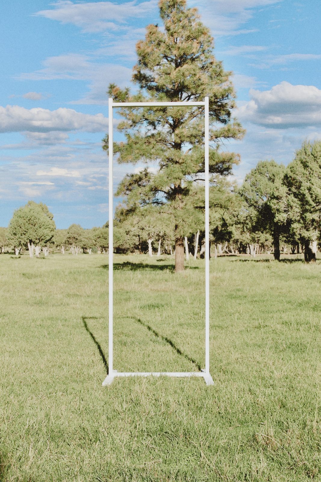 Tall Wooden Tapestry Holder
